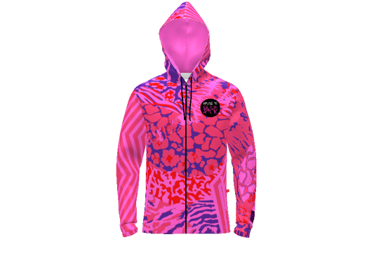 CHEETAH RAIN JACKET | House of GlamRock by Designer Marla Guloien image 0